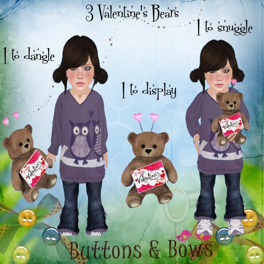 :BB: Valentine's Bears