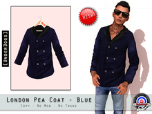 [UnderDogs] - London Peacoat - Blue - Mesh 