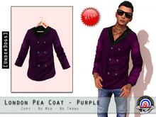 [UnderDogs] - London Peacoat - Purple - Mesh 