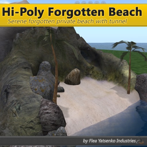 [FYI] Hi-Poly Terrain Forgotten Mesh Beach with Cave Tunnel