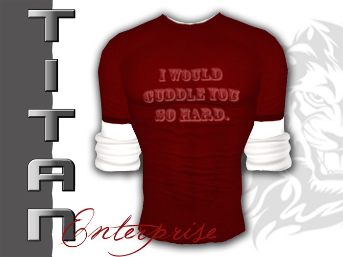 [TE] Rolled Up Cuddle You Hard Red M