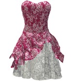 Lola DEMO Strapless Dress
