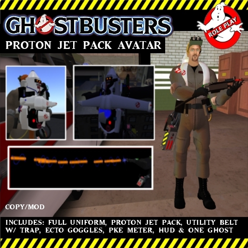 Ghostbusters RP Proton Jet Pack Avatar