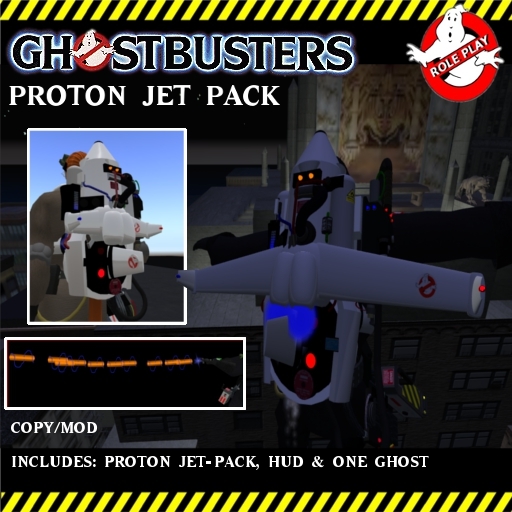 Ghostbusters RP Proton Jet Pack