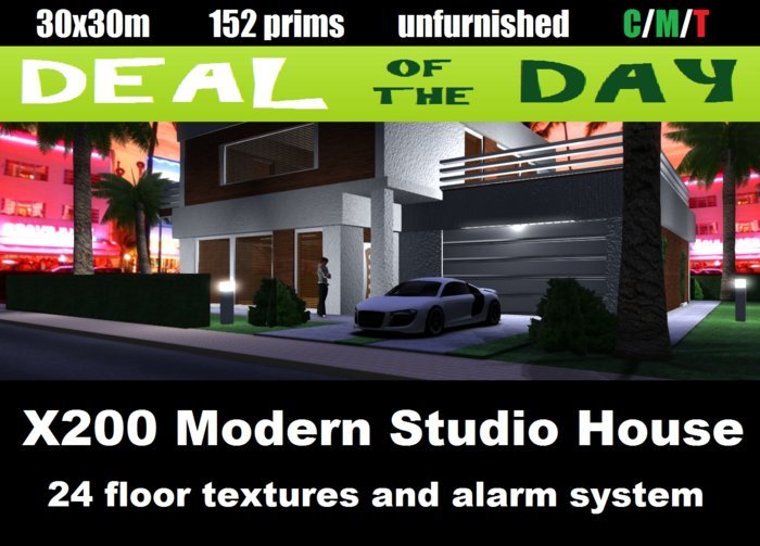 [JR] X200 Modern Studio House