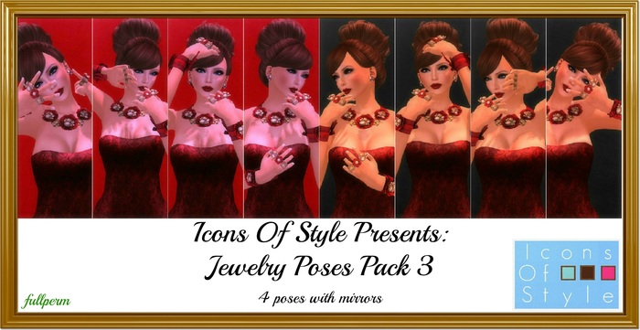 IOS Jewelry Poses Pack 3 fullperm (package)