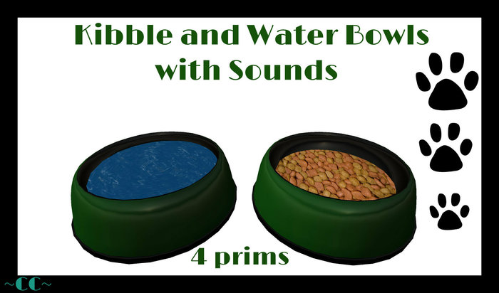 ~CC~ Kibble and Water (green)