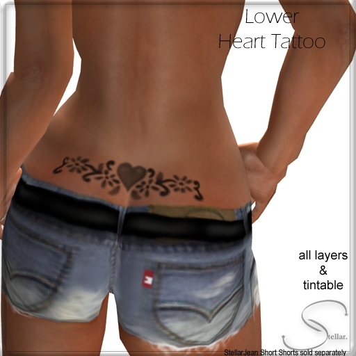 [Stellar] Lower Heart Tattoo