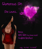 Glamorous Sin - She Loves.. Red