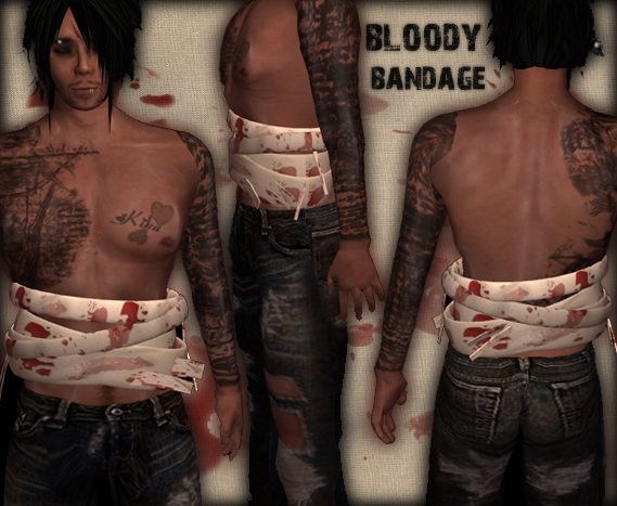 !K&L! - Stomach Bloody Bandage