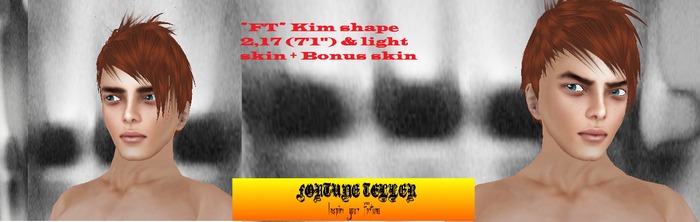~FT~ Kim shape & light skin + bonus skin