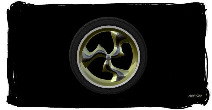 <Bike-Wheel>15 *Fullperm* (Mesh)