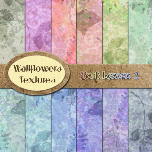 *Wallflowers* Batik Leaves Light