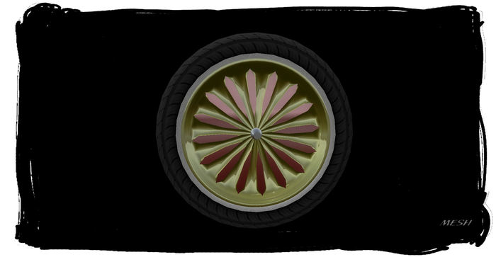 <Bike-Wheel>13 *Fullperm* (Mesh)