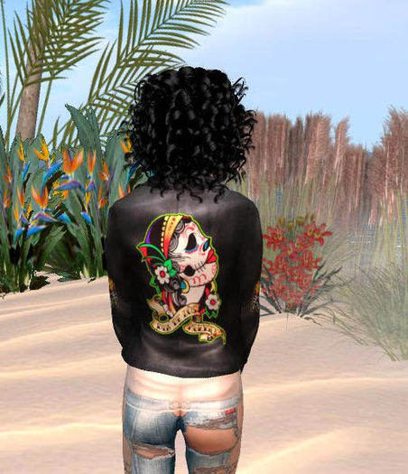 Ladies Day of the Dead Shorty Jacket