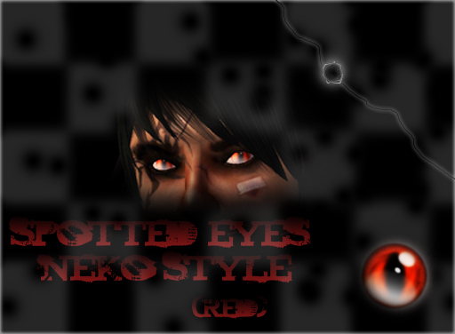 !K&L! - !K&L! - Spotted Eyes Neko Style (Red)