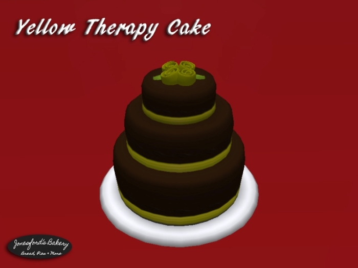 Yellow Therapy Cake