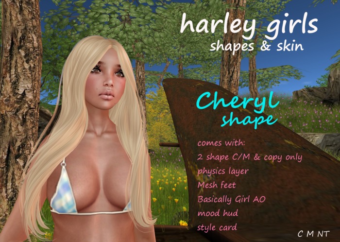 Harley Girls Cheryl Shape