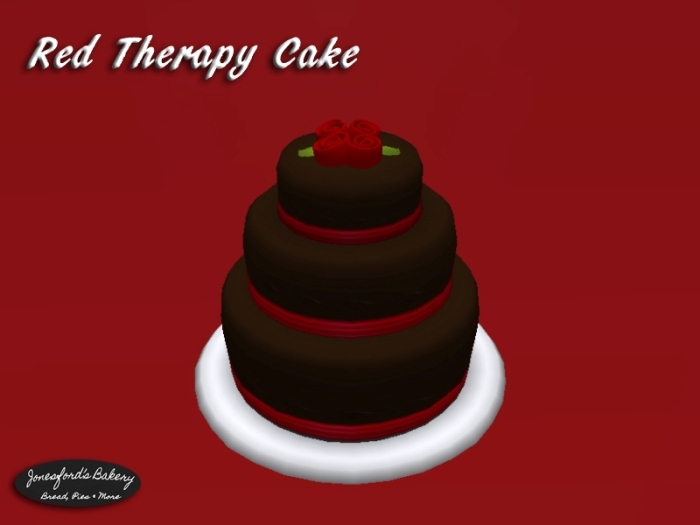 Red Therapy Cake