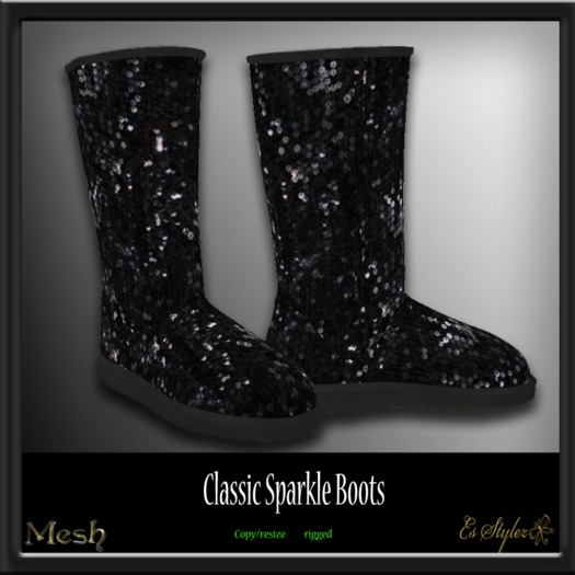 {ES} CLassic Sparkle  Ugg Boots