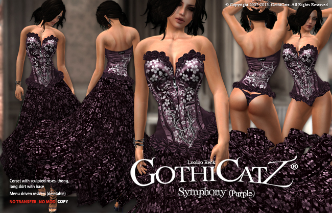 >>GothiCatz<< Symphony (Purple)