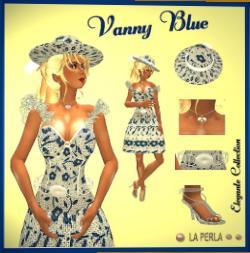 Vanny Blue full female outfit - Resell box