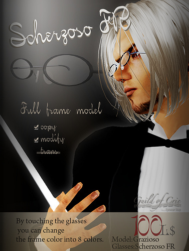 *+Crie Style+* Glasses - Scherzoso (Full Rim)