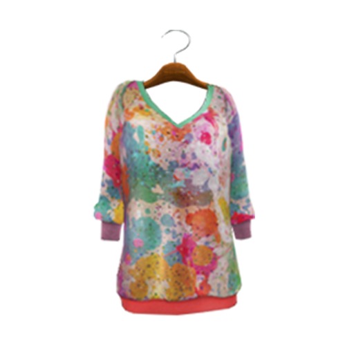 ip. Splatter Me Baby Sweater