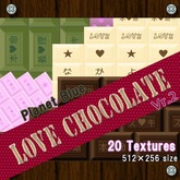 Planet Blue Love Chocolate Vr.2 "Ja" Textures Box