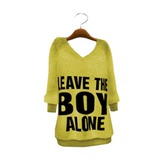 ip. Leave The Boy Alone (Yellow)