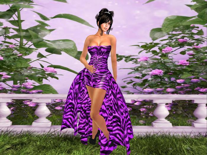 Zennya's Closet Wild Cocktail Dress