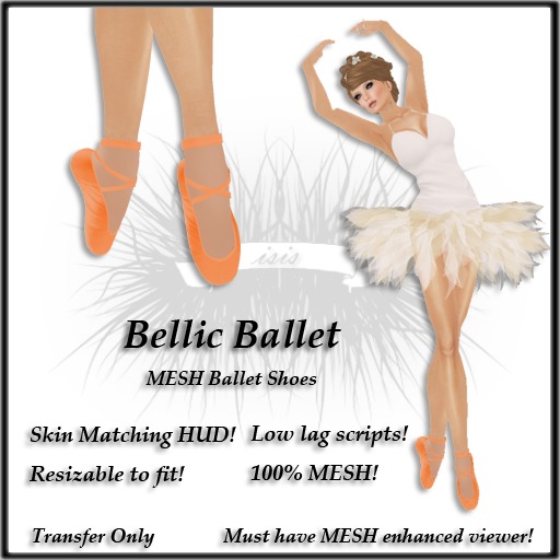 {Isis} Bellic Ballet Shoe (Orange)