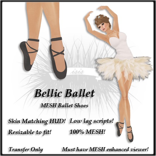 {Isis} Bellic Ballet Shoe (Slate)