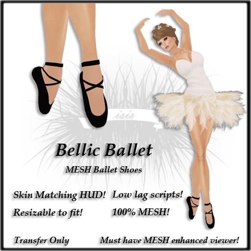 {Isis} Bellic Ballet Shoe (Cream)