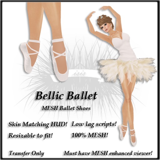 {Isis} Bellic Ballet Shoe (White)