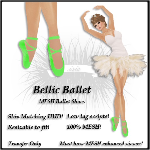 {Isis} Bellic Ballet Shoe (Green)
