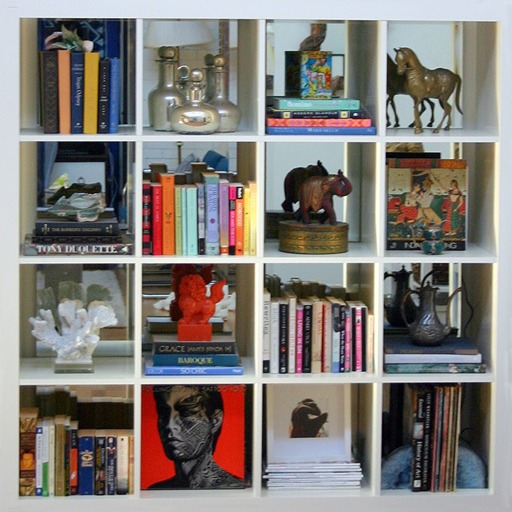 Un-Needed Things White Bookcase