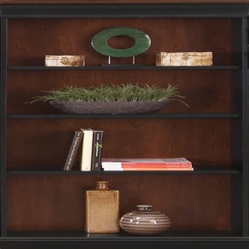 Un-Needed Things Dark Hickory Bookcase 3