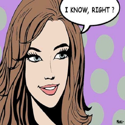 i know right gesture