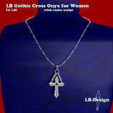 !~*~ LB Gothic Cross Onyx F