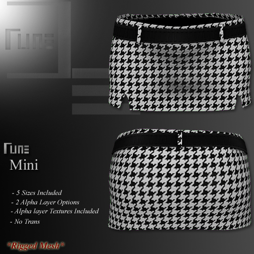 DE Designs - Rune - Mini - Houndstooth