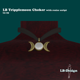 !~*~ LB Tripplemoon Choker