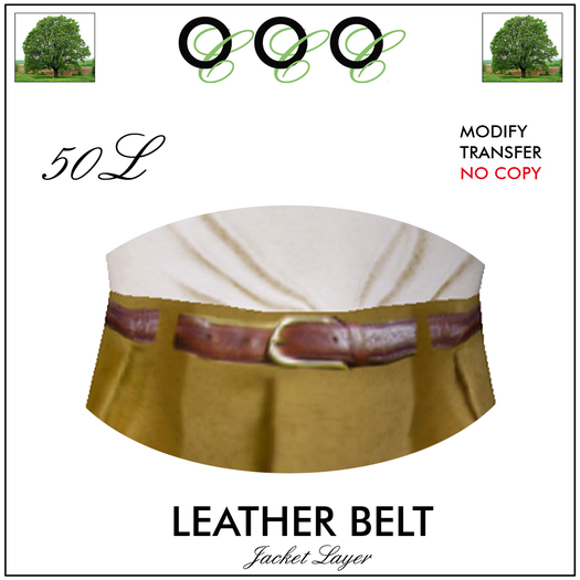000 Leather Belt