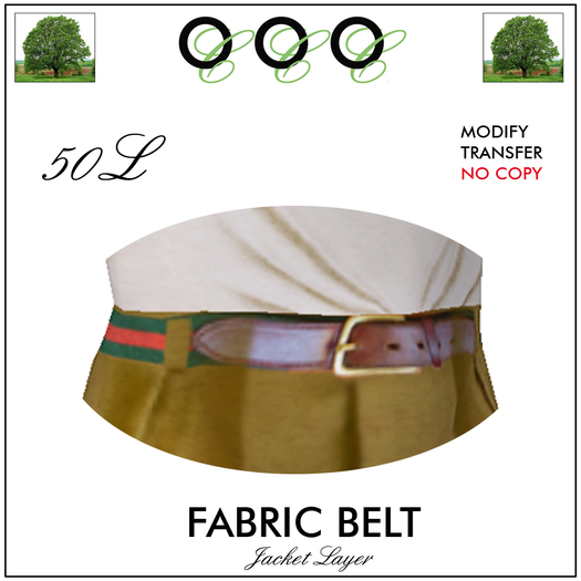 Fabric Belt