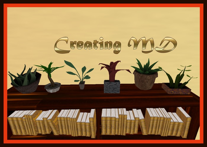 M&D ★☆★6 SCUPT PLANTS NOT PICTURE PNG