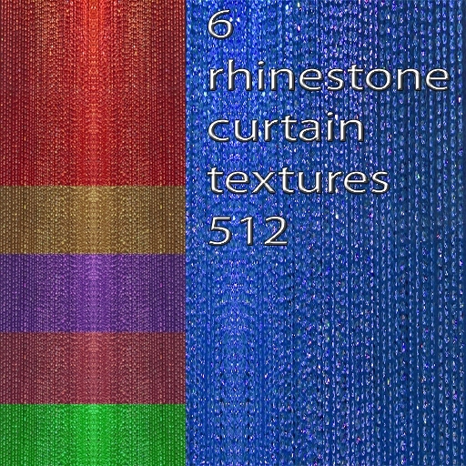 GuTi rhinestone curtain textures 512