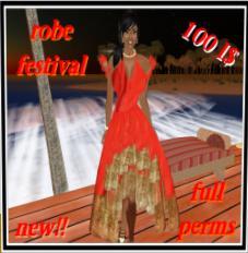 robe festival nouveau!! Resell box