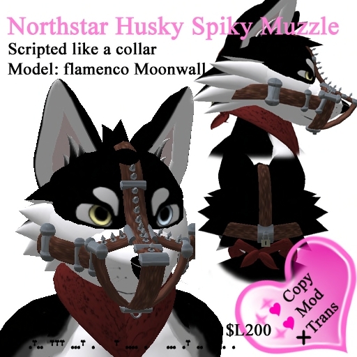 Northstar Husky Spiky Muzzle (Box)