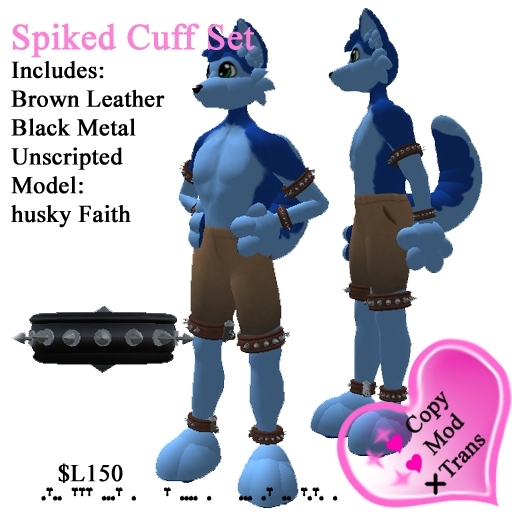 Spiked Cuff Set (Box)