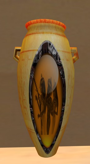 5007 Un-Needed Things Ancient Gods Egyptian Vase